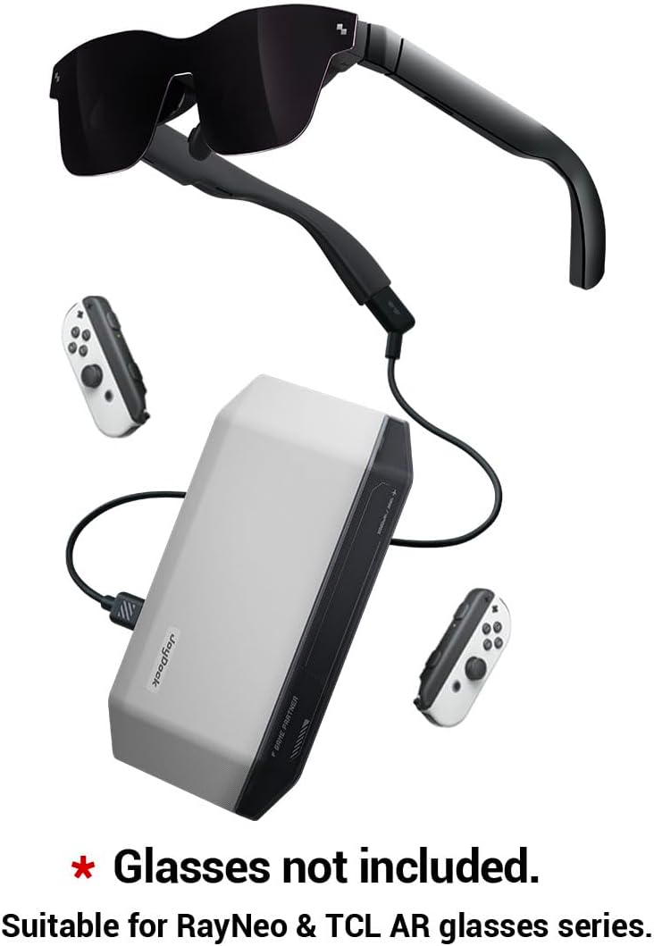Adaptador JoyDock con batería para conectar el Switch y las gafas