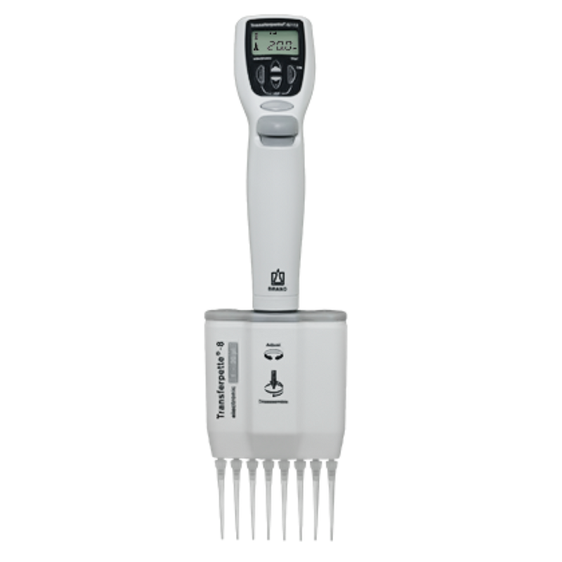 Pipeta electrónica Brandtech 705420 Transferpette, 8 canales, 1-20 µL con garantía