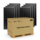 8 Rich Solar MEGA 590 BIFACIAL Solar Panel + EcoFlow DELTA Pro Ultra X Power Station (7 batteries)+ Ecoflow DELTA Pro Ultra X Inverter Bundle