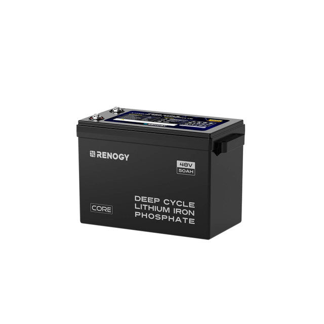 48V 50Ah Smart Lithium Iron Phosphate Battery w/Self-heating
