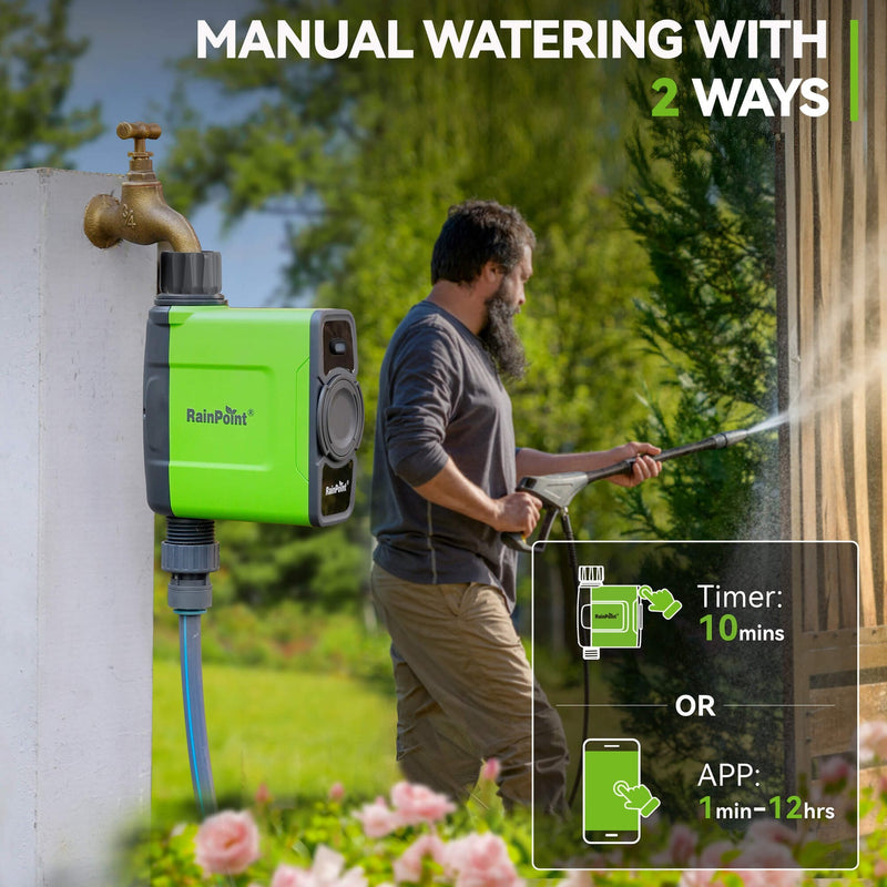 Rainpoint 1-ZONE WIFI HOSE TIMER WITH GATEWAY