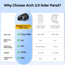 BougeRV Arch 2.0 100W N-Type Fiberglass Flexible Solar Panel