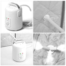 Durasage Health - Spa terapéutico personal portátil, sauna de vapor para el hogar, pérdida de peso, adelgazamiento y desintoxicación (contorno gris) 