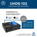 Divisor HDMI 4K de 1 entrada y 2 salidas con control EDID (UHDS-102) 