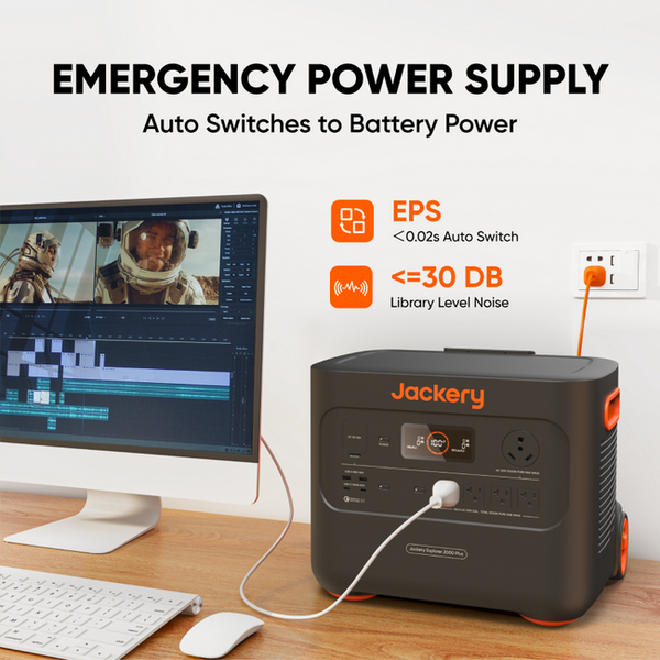 Jackery Solar Generator 2000 Plus Explorer 2000 Plus + SolarSaga 500 X