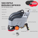 RT50DW 26" Dual Brushes Self-Propelled Floor Scrubber Dryer Machine