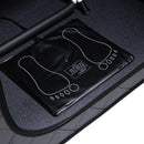 Sauna infrarroja portátil de tamaño completo Durasage para el hogar | Paneles infrarrojos con campos electromagnéticos ultrabajos | Iluminación LED, almohadilla térmica para pies y silla portátil (para 1 persona)