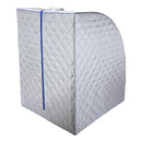 Durasage Health - Sauna de vapor personal portátil y ligera Durasage para relajarse en casa, temporizador de 60 minutos, generador de vapor de 800 vatios, silla incluida - Acabado azul