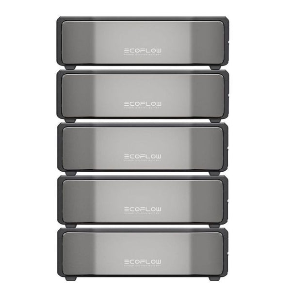 5x Ecoflow Delta Pro Ultra Expansion Battery - 30,720 Watt Hours