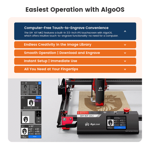 Algolaser DIY KIT MK2 10W Safe Kit