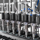 6 Head Inline Piston Filling System with Conveyor – 1000ml