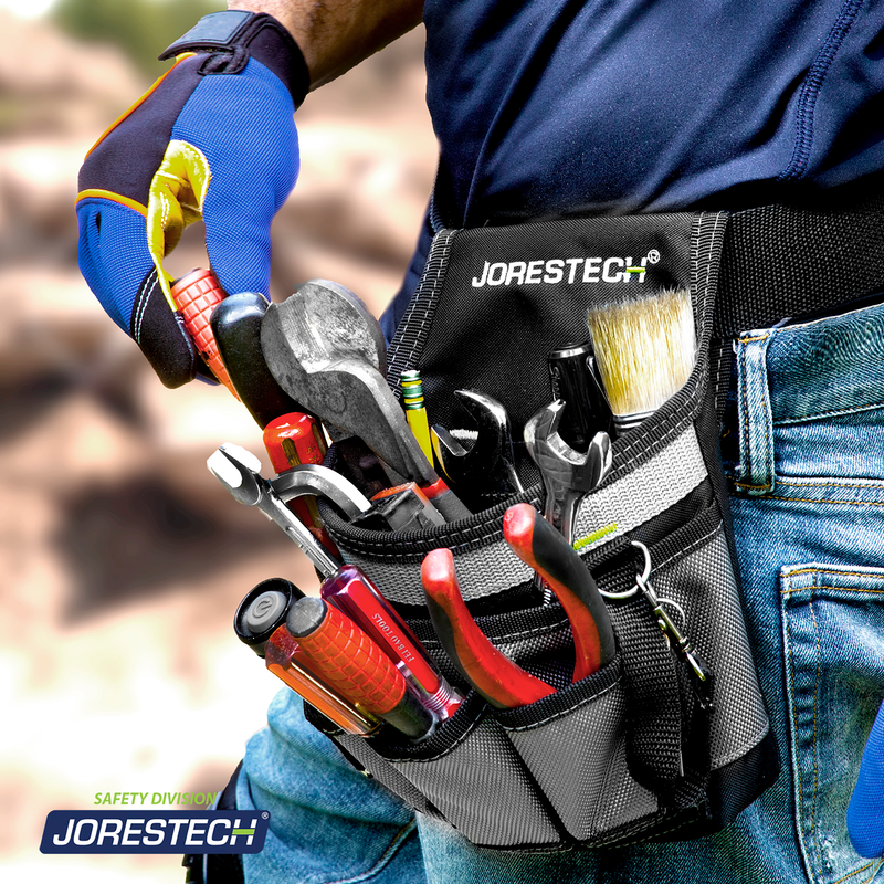 6 Pocket Tool Belt Pouch