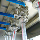 6 Head Inline Gravity Filling System with Conveyor - 1000 ml
