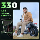 isinwheel H7 Pro Electric Scooter with Seat – 1200W Commuter, Gray