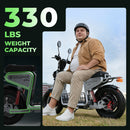 isinwheel H7 Pro Electric Scooter with Seat – 1200W Commuter, Gray