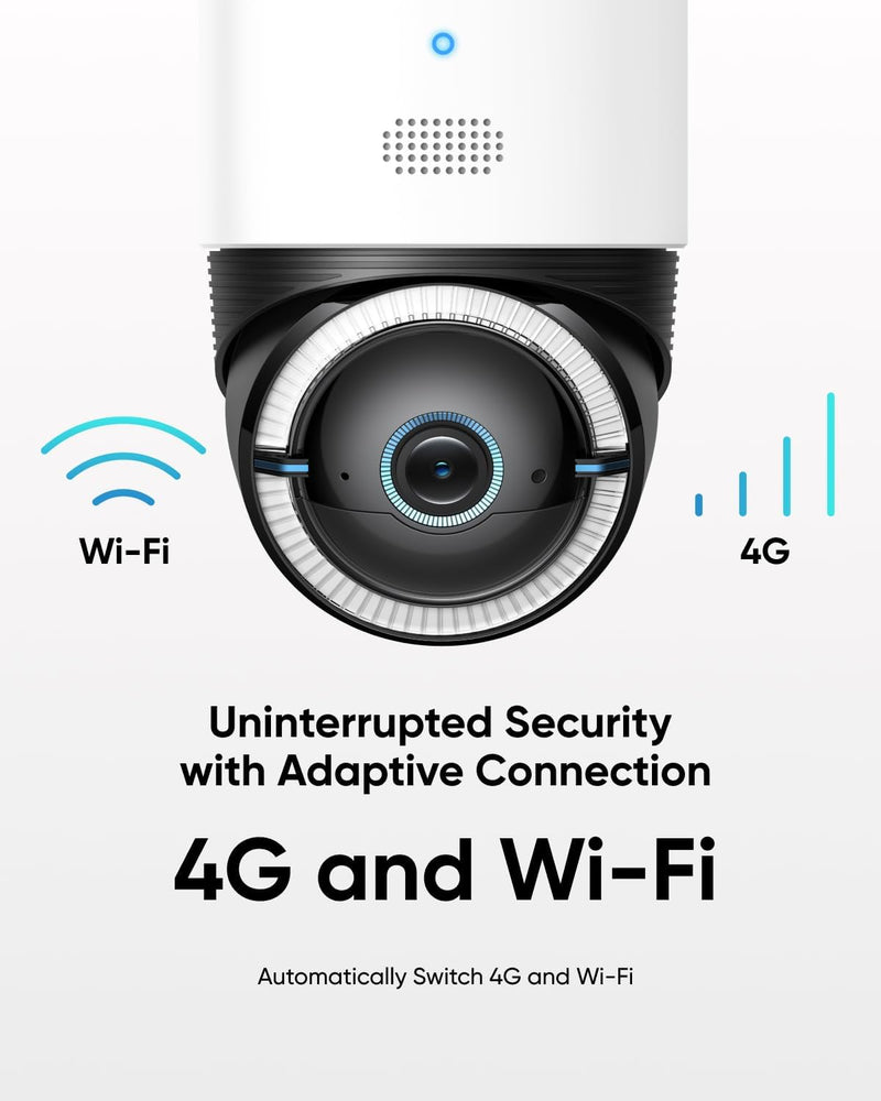 eufy S330 Solar-Powered 4G LTE Camera