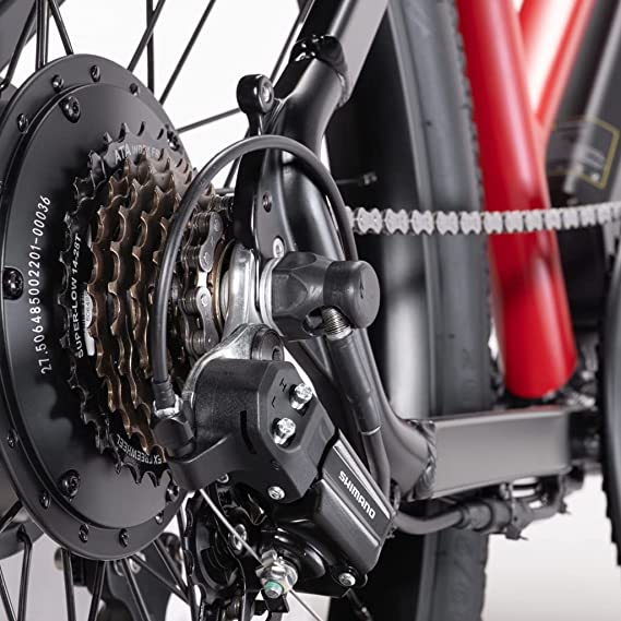 XPRIT Beach Cruiser Electric Bike