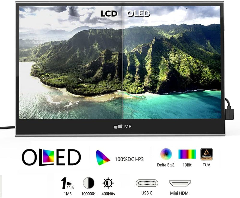 Monitor portátil avanzado LCD Glance Pro de 15,6" de Mobile Pixels