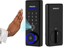 Philips 2-in-1 Combo Unit- Wi-Fi Palm Recognition Smart Deadbolt Door Lock with Wireless Doorbell