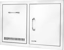 Bull Door/ Propane Drawer Combo w/ Reveal