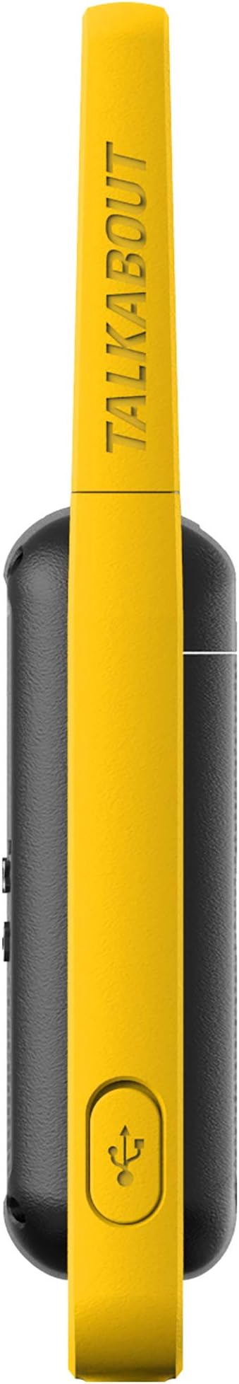 Motorola Solutions T475 Extreme Two-Way Radio Black W/Yellow Rechargeable Two Pack