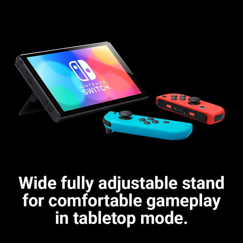 Nintendo Switch OLED Model w/ Neon Red & Neon Blue Joy-Con- Neon Red/Neon Blue