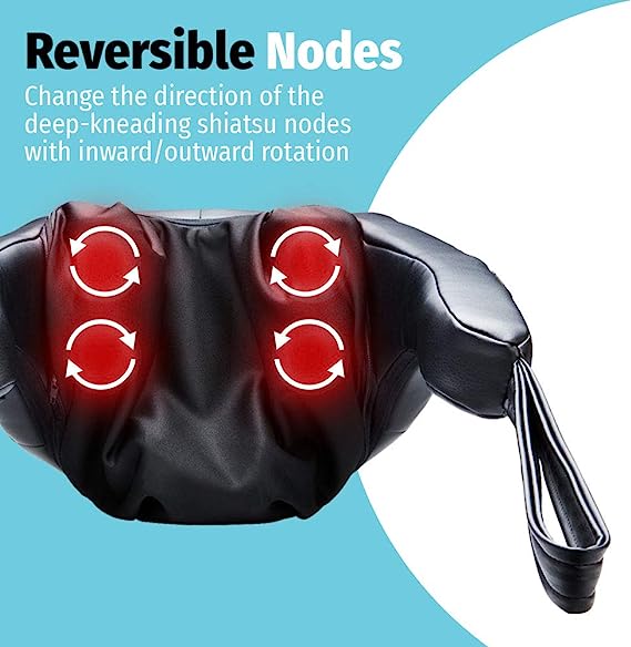 Cordless Neck and Shoulder Massager with Heat