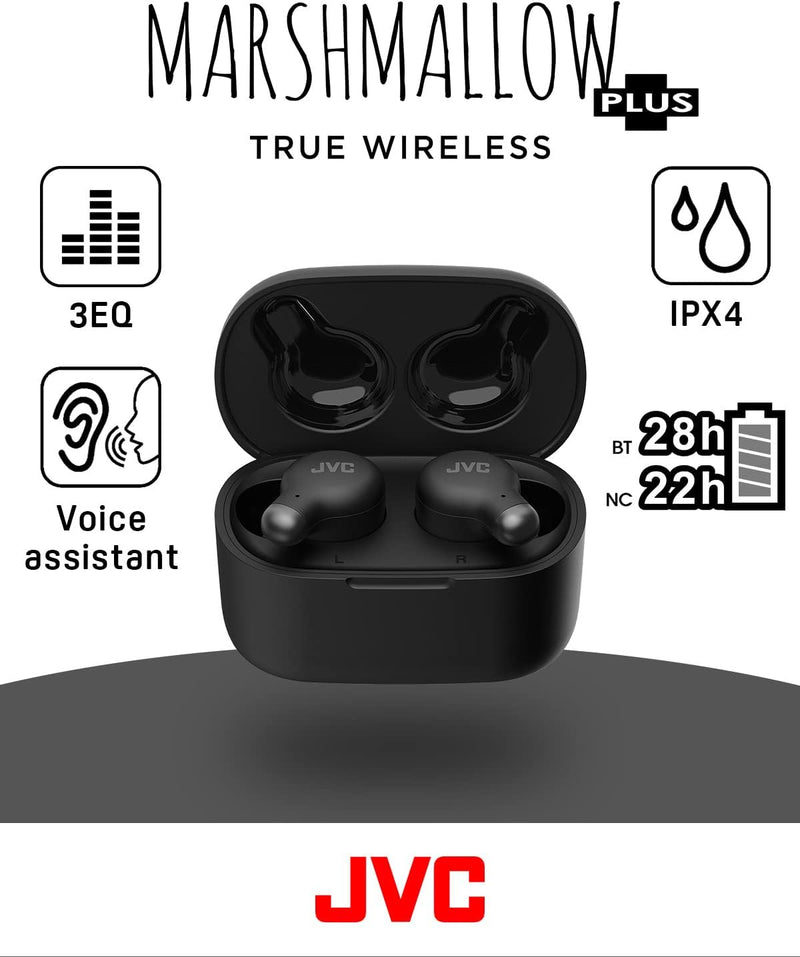 Auriculares inalámbricos con cancelación de ruido JVC Marshmallow