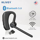 LIVEY 712BT PLUS Wireless Mono Bluetooth Headset
