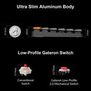 Keychron K3 Max Swappable Gateron RGB Backlight Red Switch Keyboard