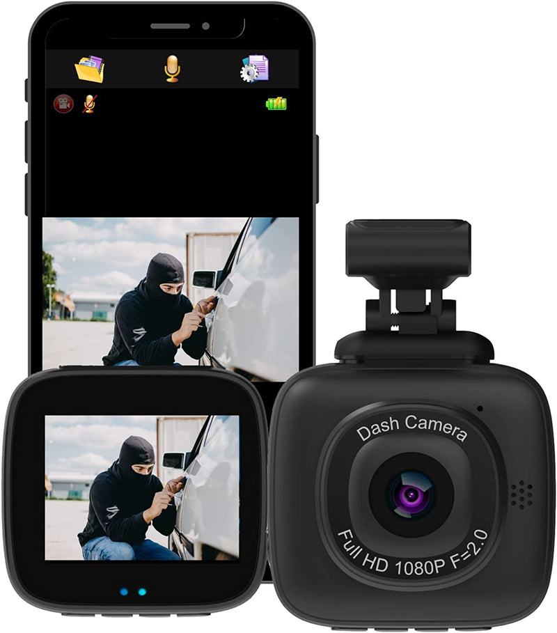 myGEKOgear by Adesso Orbit 118 Full HD 1080p Compact Wi-Fi Dash Cam