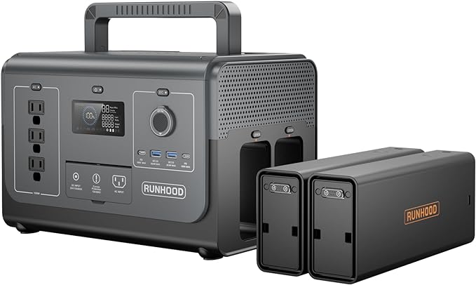 Runhood RALLYE 1200 PRO Power Station + 200W solar panel