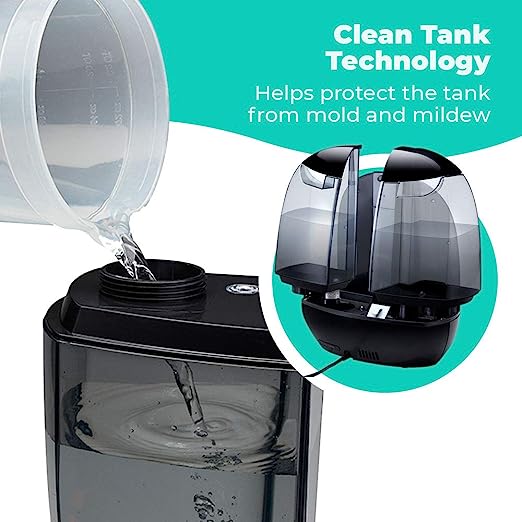 Homedics TotalComfort Deluxe Ultrasonic Humidifier