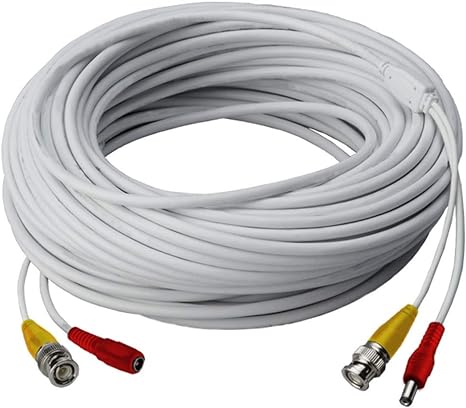 Cable coaxial de alimentación y video RG59 BNC CB120URB de Lorex