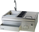 Bull Stainless Steel 30" Bar Center w/Sink