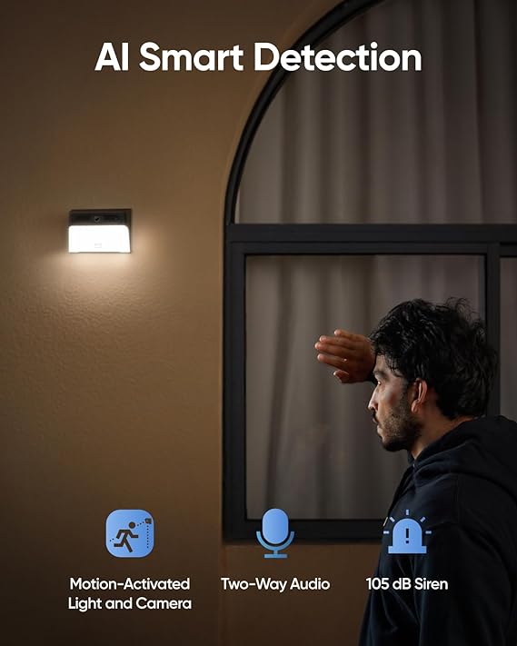 Eufy S120 Wall Light Cam (Solar)