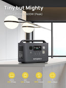 Estación de energía portátil AFERIY P110 de 1200 W y 1248 Wh