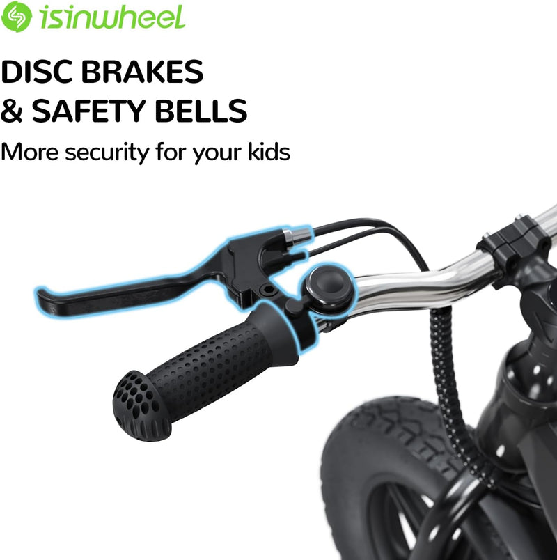 isinwheel 2-in-1 Electric Bike for Kids