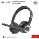 LIVEY 715BT Wireless Headset with Noise Cancelling
