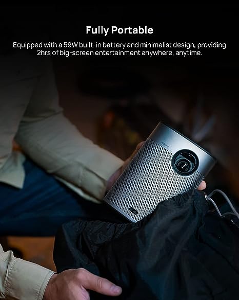 XGIMI Halo+ Portable Projector | | Wellbots Shipping Free