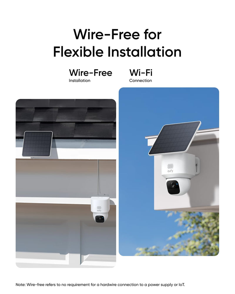 Cámara PTZ con energía solar Solocam C30 de Eufy