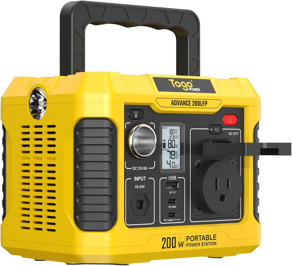 Togo POWER Portable Power Station Advance 200LFP| Wellbots | Free