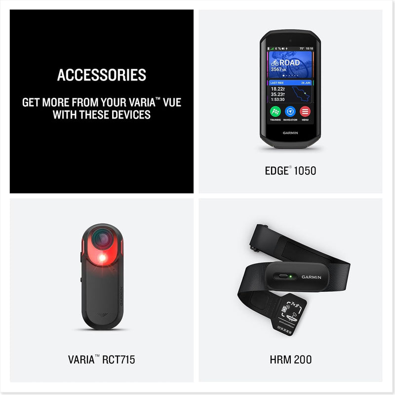 Garmin Varia Vue Headlight Camera