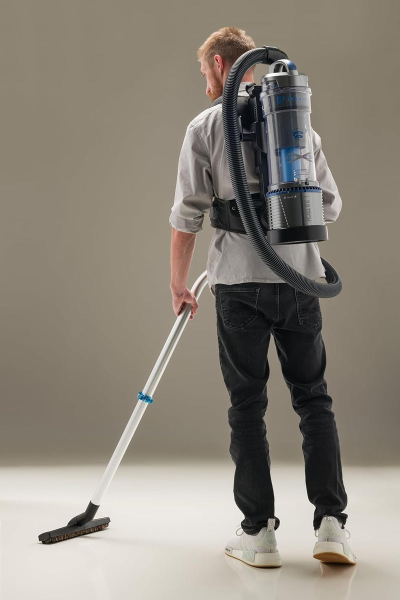 Aspiradora vertical de mochila ligera sin bolsa Prolux 2.0 con 5 años de garantía 