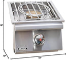 Bull Slide in Pro Single Side Burner LP/NG