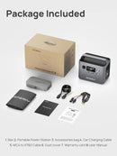 Estación de energía portátil AFERIY P110 de 1200 W y 1248 Wh