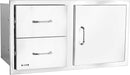 Bull 38" Door/ Drawer Combo w/ Reveal