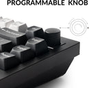 Keychron Q1 HE Swappable RGB Backlight Nebula Switch Knob Version - Black