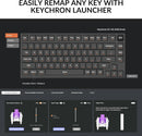 Keychron Q1 HE Swappable RGB Backlight Nebula Switch Knob Version - Black