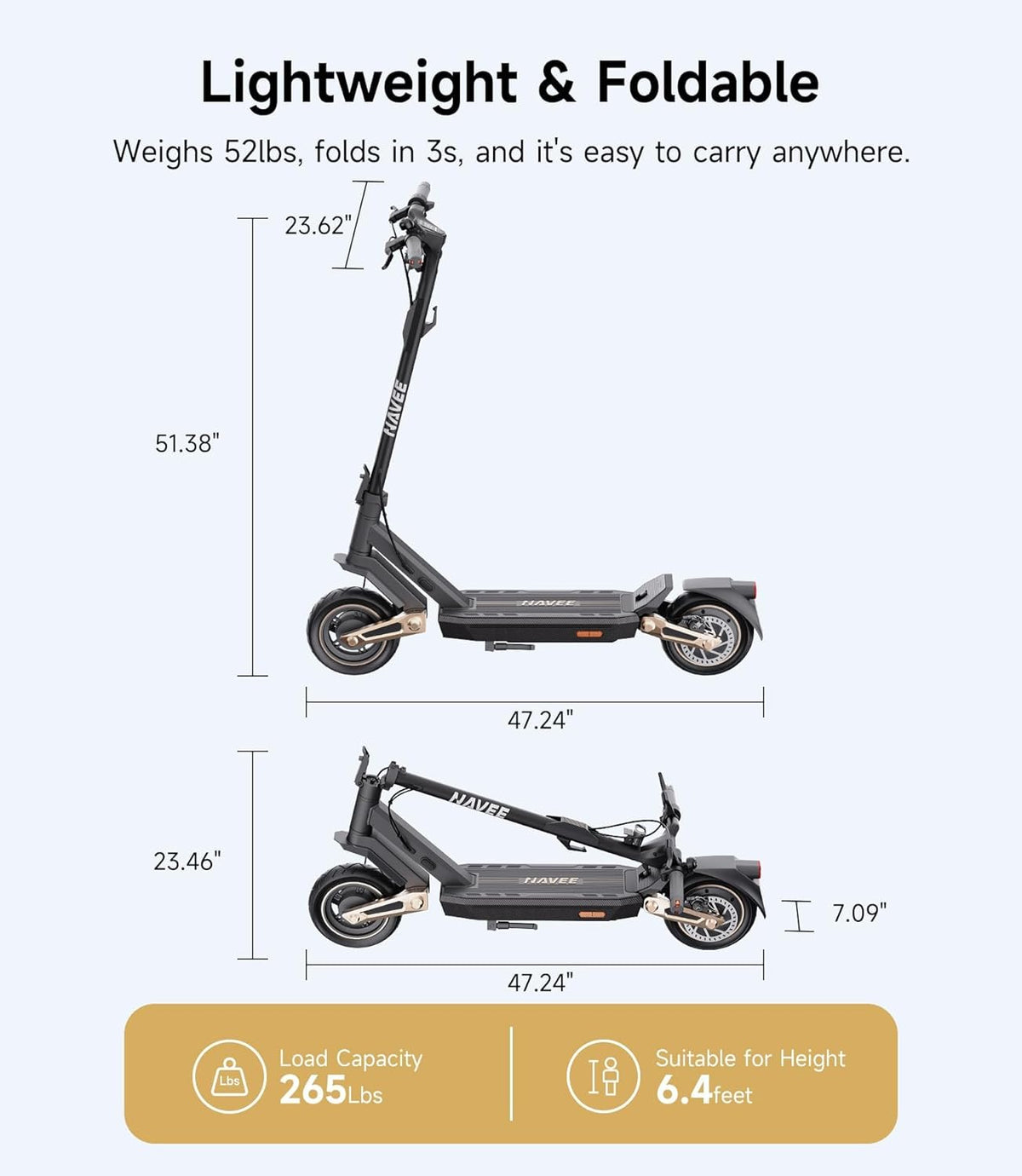 Navee ST3 E-Scooter | Wellbots | Free Shipping